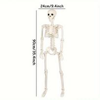 90cm High-Quality Skeleton Model Decoration Fake Sculpture for Home Garden Haunted House Decorative Horror Theme white
