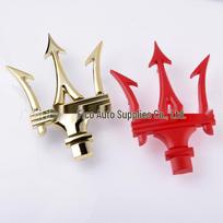Maserati Grille Emblem for Ghibli, Levante, and President Models Gold beige