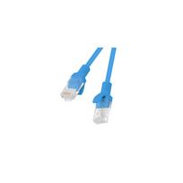 Lanberg Patchcord CAT.5E UTP 0.25M fluke passed 10-pack, Blue | PCU5-20CC-0025-B