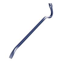 Industrial Alloy Steel Pry Bar Nail Puller blue