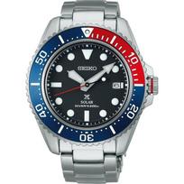 Seiko Prospex Solar Diver's 200m SNE591 Men's Watch Red & Blue Bezel