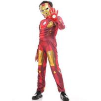 Keršytojai Geležinis žmogus Tony Starkas Superherojaus Kostiumas Cosplay Kombinezonas Su Išskirtiniu Meistriškumu Ir Kvėpuojančia Medžiaga Kids Red,Kids S brown