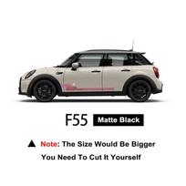 Car Decoration Vinyl Window Sticker Union Jack DIY Decal For MINI Cooper R60 R56 F56 F55 F57 F60 F54 Auto Styling Accessories 2pcs gray