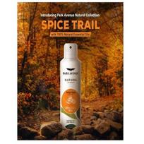 Park Avenue Spice Trail dezodorantas vyrams | Natūralūs ekologiški aukščiausios kokybės kvepalai, 150 ml | Sudėtyje yra 100% natūralių eterinių aliejų black