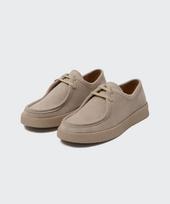 Musinsa Standard Suede Tyrolean Shoes [Beige] Beige/245