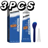 Engine Vehicle High Temp Engine Gasket Sealer Paste For Car High Temperature Oil Resistant Gasket-Free Sealant Waterproof 50ML blue