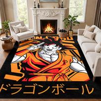 Dragon Ball Carpet Door Mat for Living Room or Bedroom Protective Mat Under Chair Office Decoration Christmas Gift Birthday Present 80cmx120cm