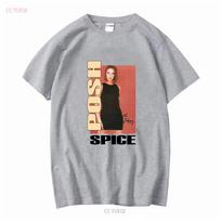 Pasirašytas Posh Spice Marškinėliai Mergaitei Balti S 5XL Ee036 Ilgomis Ar Trumpomis Rankovėmis Vintažiniai Skalbti Gatvės Stiliaus Unisex Mados Grafiniai Švelnus L gray