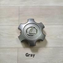 4pcs Wheel Hub Center Caps Fit for Lexus GX470 Hub Caps / Axle Caps / Center Caps with Emblem rvdf05 (Gray,4pcs) pilka spalva