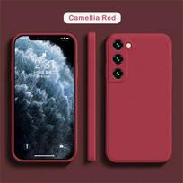 Original Liquid Silicone Case for Samsung Galaxy S25 S24 S23 S22 S21 S20 S8 Plus UItra Galaxy A51 A52 A71 Shockproof Soft Cover For Galaxy S9