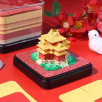 2026 m. 3D Žemės popieriaus drožinėtas kalendorius su lipdukais - Kūrybiška puošmena ir dovana 2027 English Paper Sculpture Calendar