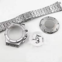 VK63 Watch Accessories: 41MM Case Fits VK63 Quartz Movement, 31.8mm Dial Sapphire Adaptation NH35/36/38/70/72
