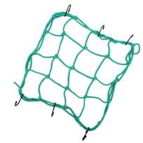 Cargo Net Nylon Tough Elastic Luggage Net with Hooks for Road Mountain Bicycles Motorcycles Electric VehiclesGreen blue