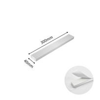Nerūdijančio plieno įrankių laikiklis Magnetinis įrankių laikiklis 30 cm 40 cm 50 cm sieninis blokas įrankių laikymo stovas Virtuvės priedai 30*4*1.5cm Upgrades white