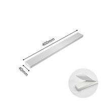 Nerūdijančio plieno įrankių laikiklis Magnetinis įrankių laikiklis 30 cm 40 cm 50 cm sieninis blokas įrankių laikymo stovas Virtuvės priedai 40*4*1.5cm Upgrades white