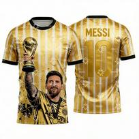 2026 No. 10 Football Jersey Argentina Football fan gifts Summer Sports T-Shirt Children's Clothing Tee Woman 4XL
