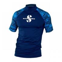 UV Protection Rash Guard Long Sleeve Top Scuba Diving Snorkeling Swimming Water Sports XXL blue