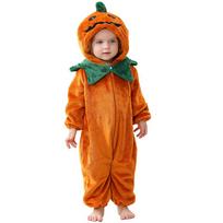 Vaikams Moliūgo Kigurumi Kūdikio Helovino Cosplay Kostiumas, Flanelinis Animacinis Vienos Dalies Pižama, Kūdikio Kombinezonas Namų Pižama Šventės Apranga 80 orange