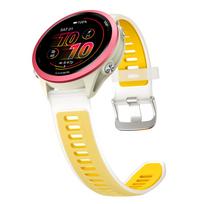22mm 20mm 18mm Translucent Silicone Strap For Garmin Forerunner 570 265 255 165 265S Vivoactive 6 5 4 4S/Venu 3S 3 2 Plus Band 18mm geltona