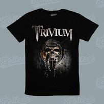 Popular Trivium Trash Metal Heavy Rock N' Roll Band American Music Tee T-shirt 5XL gray