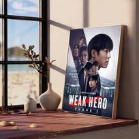 Weak Hero Class 1 DIY Sticky Poster Fancy Wall Sticker for Living Room Bar Decoration Wall Decor (as the picture,42x30cm No Frame)