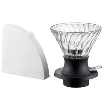 HARIO Infusion Dripper Switch Easy Extraction 200ml Black Made Japan Gift SSD-200-B white