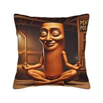 Pagalvės užvalkalas Tung Tung Tung Sahur Šachmatai Šviesus Ėjimas Smegenų Puvinys Memas Pagalvės užvalkalas Sofai Foteliui Lovai Svetainei Pagalvių užvalkalai 30x30cm 12x12in