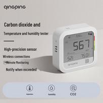 Qingping Smart Wi-Fi CO2 & Environment Monitor gray
