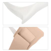 Adjustable Foot Drop Orthosis Ankle Corrector Brace Support Protection Splint Right Foot S/M white