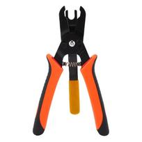 One Handed Pneumatic Hose Pliers Orange Quick Connect Disconnect Pliers  For Air Compressor oranžinė