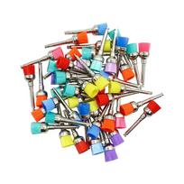 50pcs/Bag Dental Materials Prophy Brush Dentistry Polisher Disposable Dental Care Brush Head Prophylaxis Brushes Brush cup blue