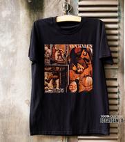 Van Halen Fair Warning Album 80s Rock Band Black Unisex T-shirt Size S-5XL XXXL black