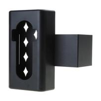 Doorbell Bracket No Drill Mount for Video Doorbells Enhances Home Safety Durable 1 black