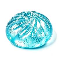 Soft Cute Glitter Dumpling Fidget Squeezable Food Shape Maltose Dumpling Bun 5Cm Pinch Squishy Crystal Bun Party Favors blue