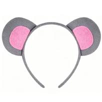 Mouse/Monkey Costume Accessories Mouse/Monkey Ears Headband Tail Bowtie Tutus Skirt Gloves Animal Mouse/Monkey Costume gray