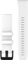 Garmin  QuickFit 22 silicone strap, white/black (010-12901-01)