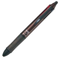 PILOT Daugiaspalvis tušinukas FriXion Ball 4 LKFB3SEFBN Rašiklis, Medis, 0,5 mm, Ruda, gray