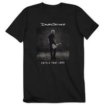 2026 David Gilmour David Gilmour British Musician Rock American Fashion Brand Cotton Shortsleeved Comfortable and Breathable 2XL black