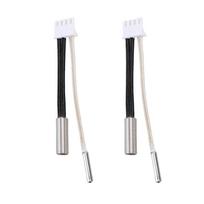 2Pcs Thermistor Kit Fit for Anycubic Kobra S1 3D Printer 200K with 50W Heater Hotend Extruder Direct Replacement