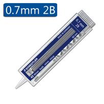 STAEDTLER 255 Mechanical Pencil Lead Refills, 2B/HB, 0.5mm, 40 Pack gray