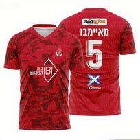 Hapoel Tel Aviv Football Jersey T-shirt Sports T-shirt Football Training Suit Fan Special Jersey Kit FamilyMatching Unisex 3XL