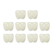 1/10pcs Rabbit Teeth Stage Performances Party Background Decoration for Home Festival Costume Party Supplies beige