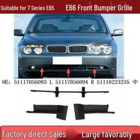 BMW 7 Series E65/E66 Front Bumper Air Vent Grille 51117056094/51117056093 Left Side gray