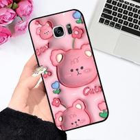 Samsung Galaxy S7 Edge silikoninis dėklas Astronautas Mielas Minkštas TPU telefono dėklas Samsung Galaxy S6 S7 S 7 Edge galinis dangtelis Buferis For Samsung S7