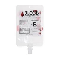 1Piece 250ml Halloween Blood Bags Vampire Fake Blood Suction Bags Drinks Plasma Beverage Halloween Decoration Horror Party Props white