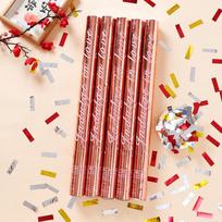 Handheld Firecracker Streamer with Sequin Tube for Events and Celebrations