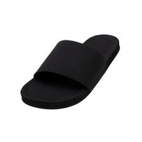 Indosole Essential Slides - Black Slippers Black (M10-11) black