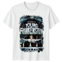 Young Frankenstein 1974 Movie Poster Inspired Tshirt Retro 70s Tee Unisex 3XL black