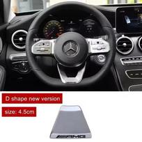 Automobilio vairo interjero ženklelis Emblema Lipdukai AMG Skirta Mercedes Benz W222 W223 W251 W464 GLE W206 W204 W205 W212 W213 W2211 XJ2