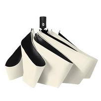 Sun umbrella ultra-lightweight UV cut rate 100 complete shading heat shielding foldable ladies 210g lightweight folding sunburn prevention ultraviolet white